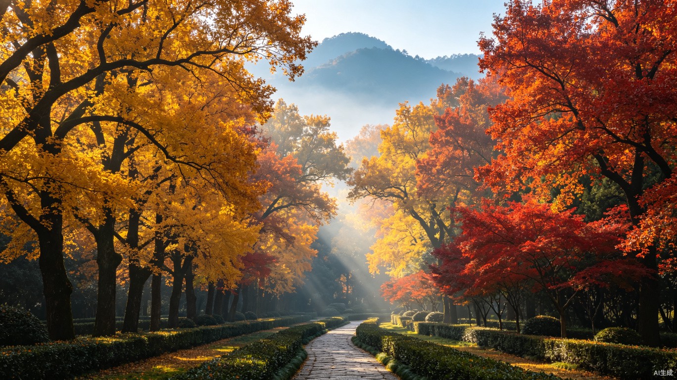 恩龙树木博览园全景